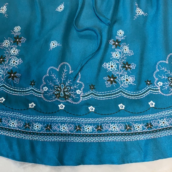 Teal dress - Picture 4 of 5